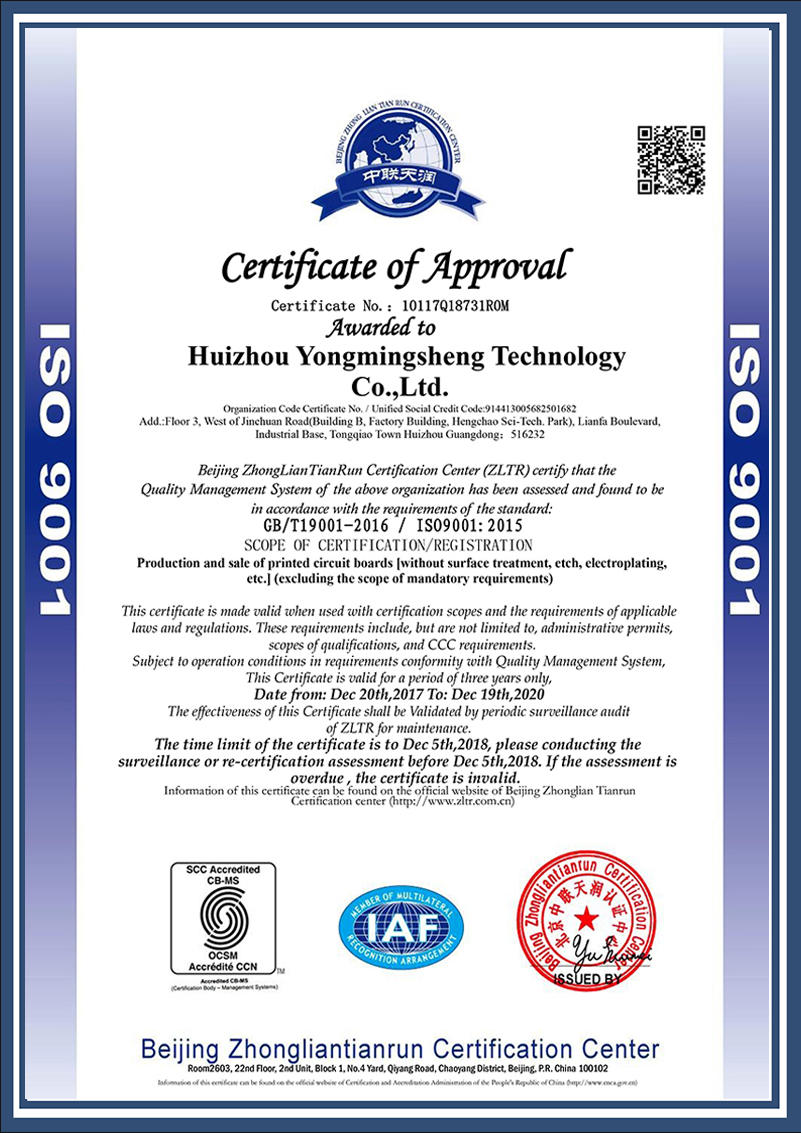 ISO9001, 2015