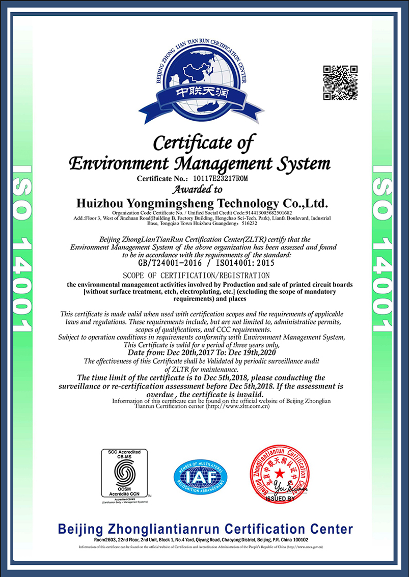 ISO 14001; 2015